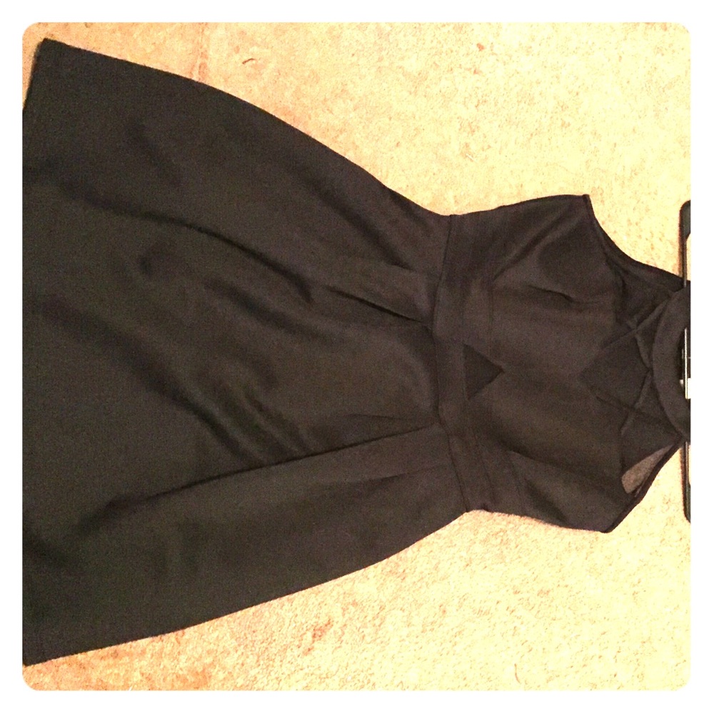 Black sweet storm dress